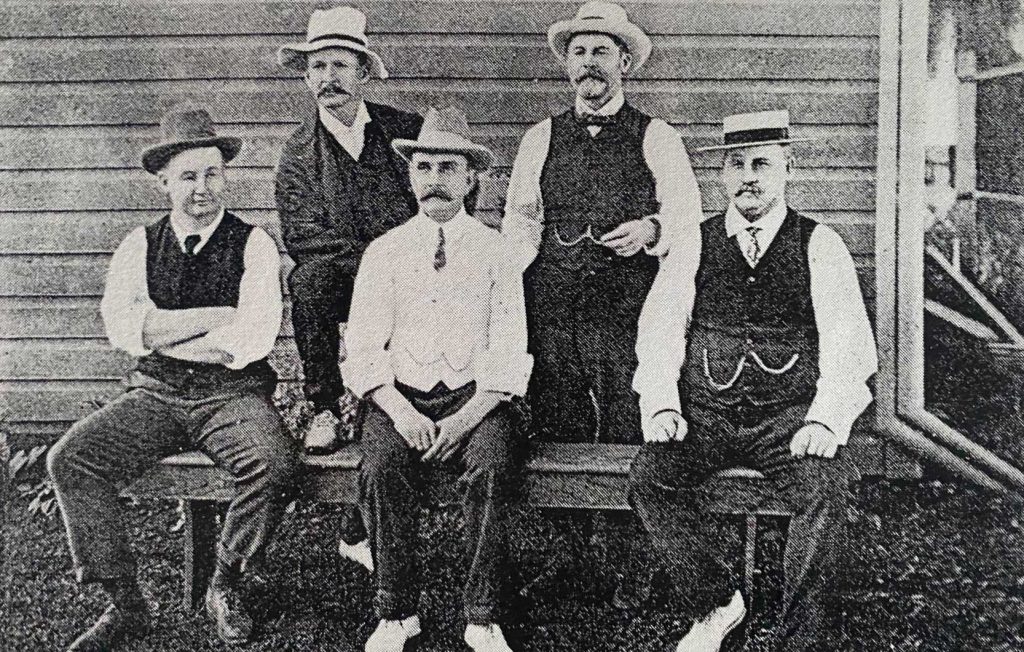 Officers of The Orange Bowling Club 1905-1906