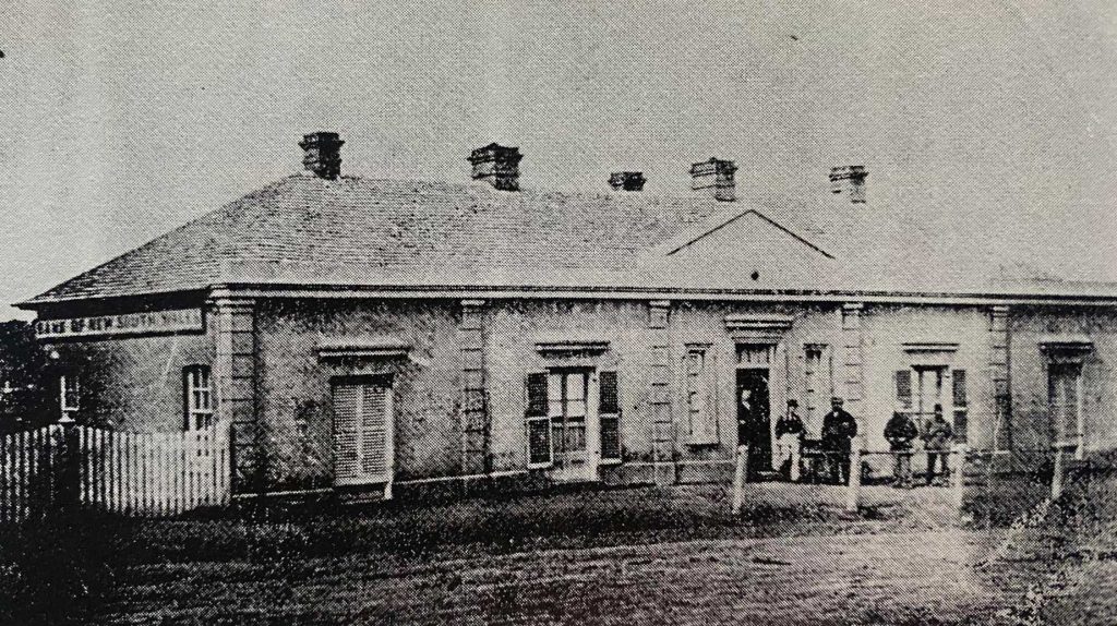 The Bank of New South Wales building in Anson Street, which was built in 1862, and purchased by the Orange Club Limited